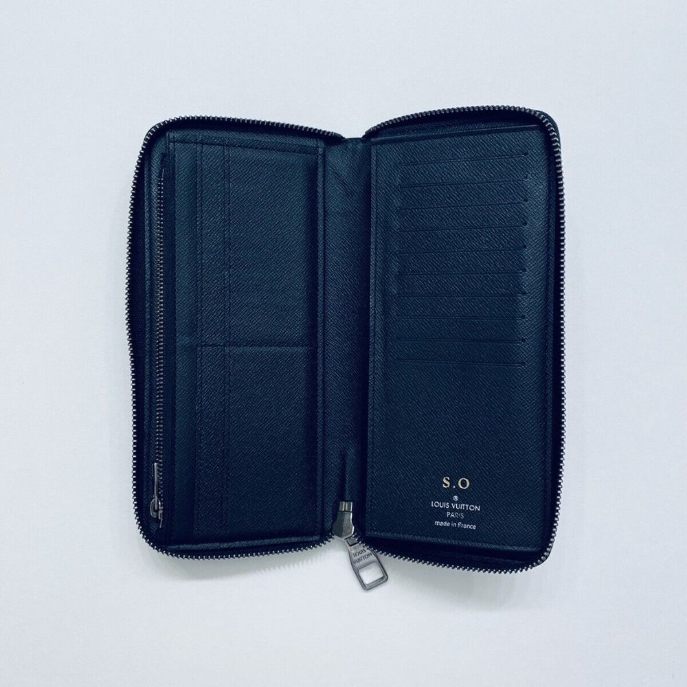 Louis Vuitton Monogram Eclipse Vertical Zippy Lon… - image 8